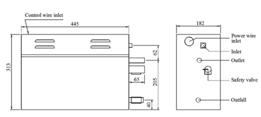 Wet Electric Steam Generator , steam turbine generator improving circulation