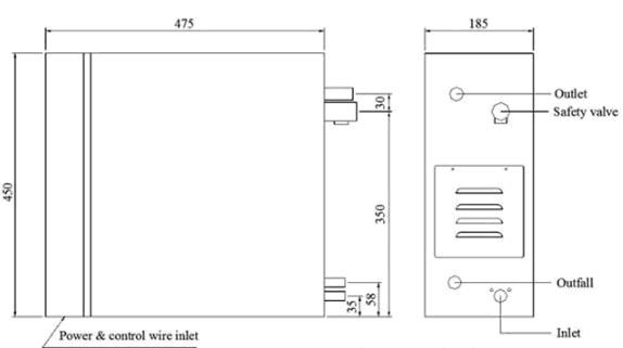 Single / Three Phase Sauna Steam Generator , Steambath Generator CE