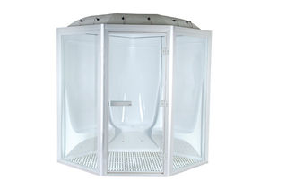 China Home Steam Shower Cabin , 3 persons Diamond Steam Sauna Room supplier