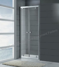 China Hinge Nano Glass Enclosed Showers , Aluminium Frameless Glass Shower Doors supplier