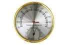 China Round metal thermo hygrometer moistureproof for Turkish bath / steam bath factory