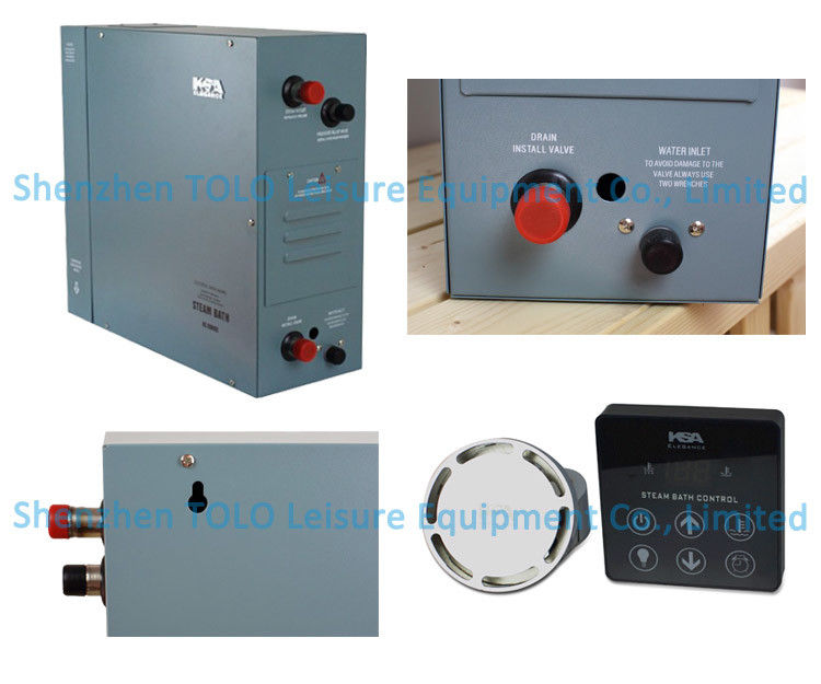 220V/380V 1 Or 3 Phase Sauna Steam Generator For Bathroom , Stainless Steel Materials