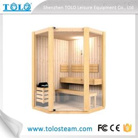 China Cedar Spa Sauna Electric Sauna Cabins Traditional For Weight Loss distributor