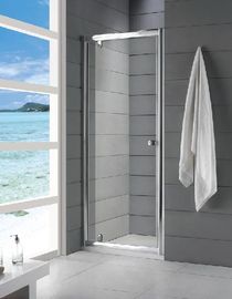 China 6mm Tempered Glass Fully Enclosed Shower Cubicle Frameless Sliding 800 × 1850mm distributor